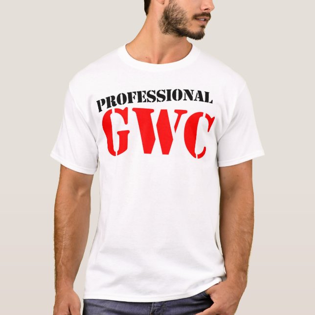 Professional Guy With Camera T-Shirt (Front)