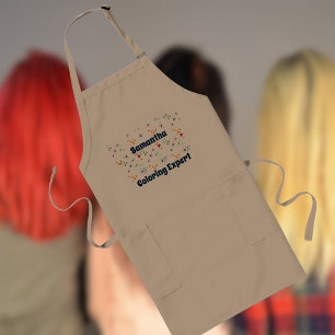Professional Hair Coloring Expert Long Apron