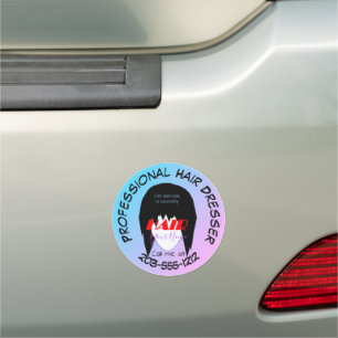 Professional Hair Dresser Magnet - HAMbWG