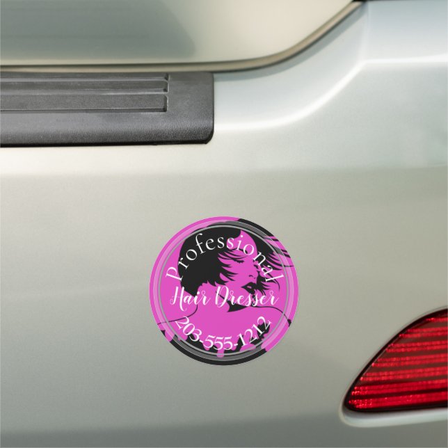 Professional Hair Dresser Magnet - HAMbWG (In Situ)