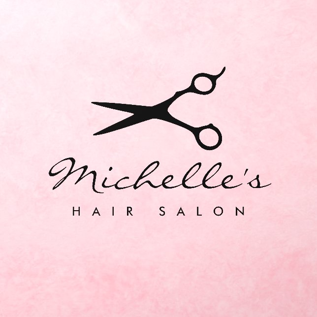 Professional hair salon or barber shop wall decals (Insitu 3)