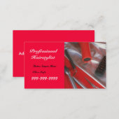 Professional Hairstylist customizable bus.card Business Card (Front/Back)