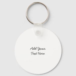 Professional handwriting add text modern keychain
