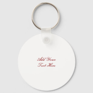 Professional handwriting add text modern keychain