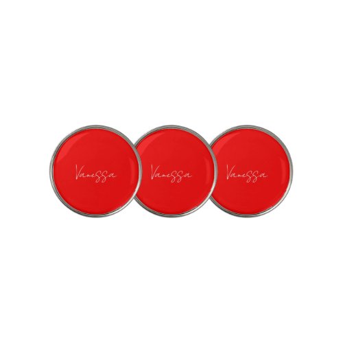 Professional handwriting name custom  golf ball marker