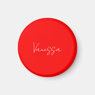 Professional handwriting name custom magnet