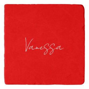 Professional handwriting name custom trivet