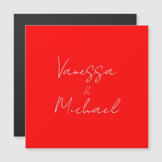 Professional handwriting name custom wedding (Front/Back)