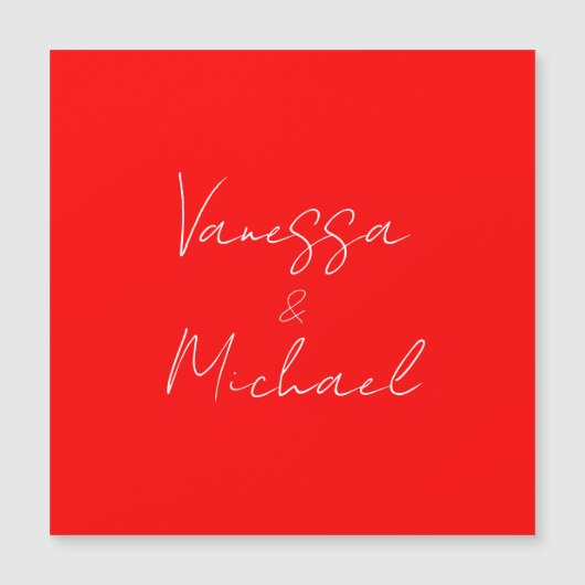 Professional handwriting name custom wedding (Front)