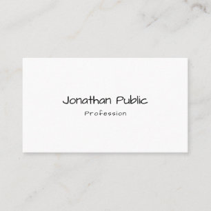 Professional Handwritten Script Template Vintage Business Card