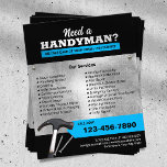 Professional Handyman Plumbing & Repair Service #2 Flyer<br><div class="desc">Professional Handyman Plumbing Repair Service Flyers.</div>