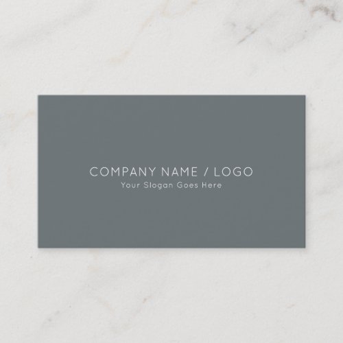 Professional Harmonic Classic Colors Elegant Plain Business Card
