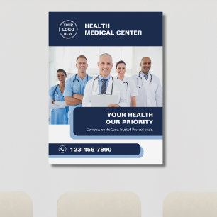 Professional Healthcare Clinic Doctor Foam Board
