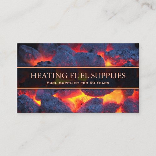 Professional Heating Servicing _ Business Card