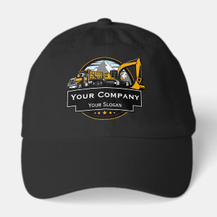 Professional Heavy Equipment Construction Company Hat