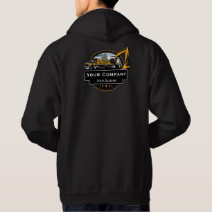 Professional Heavy Equipment Construction Company Hoodie