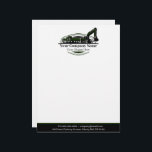 Professional Heavy Equipment Construction Company  Letterhead<br><div class="desc">We provide tailored business card solutions specifically designed for heavy equipment construction businesses. Whether you are involved in excavating, equipment rental, heavy machinery operations, or own a construction company, our customizable letterheads are uniquely crafted to meet your requirements. Our selection includes a variety of designs featuring different types of heavy...</div>