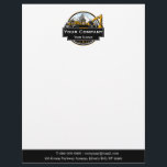 Professional Heavy Equipment Construction Company  Letterhead<br><div class="desc">We provide tailored business card solutions specifically designed for heavy equipment construction businesses. Whether you are involved in excavating, equipment rental, heavy machinery operations, or own a construction company, our customizable letterheads are uniquely crafted to meet your requirements. Our selection includes a variety of designs featuring different types of heavy...</div>
