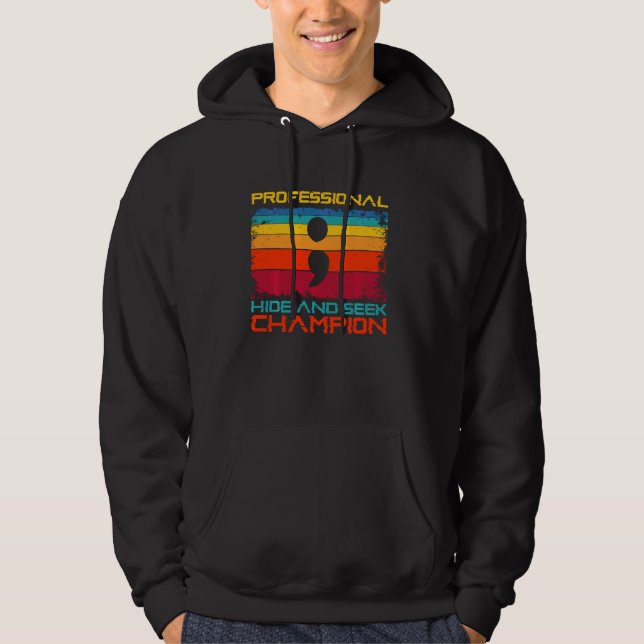 Professional Hide And Seek Champion Code Software  Hoodie (Front)