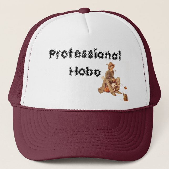 Professional Hobo Trucker Hat (Front)