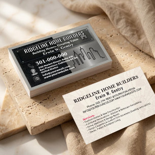Professional Home Builder & Renovation Contractor  Business Card