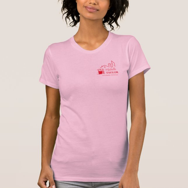 Professional House and Office Cleaning Services T-Shirt (Front)