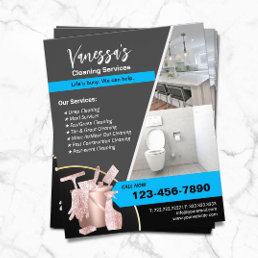 Professional House Cleaning Maid Service Flyer