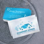 Professional House Cleaning Services Business Card at Zazzle