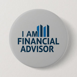 Professional I am Financial Advisor Round Button