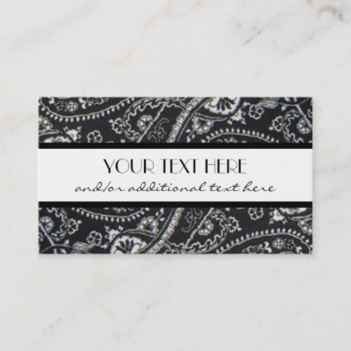 Professional in Paisley Business Card