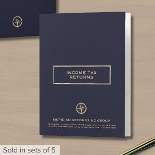 Professional Income Tax Return Folders