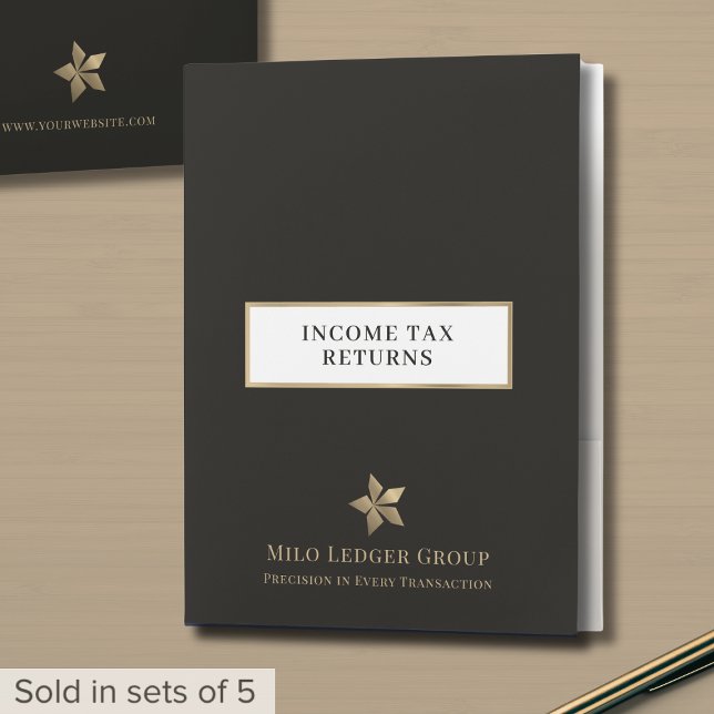Professional Income Tax Return Folders (Creator Uploaded)