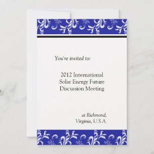 professional, international,company meeting invitation