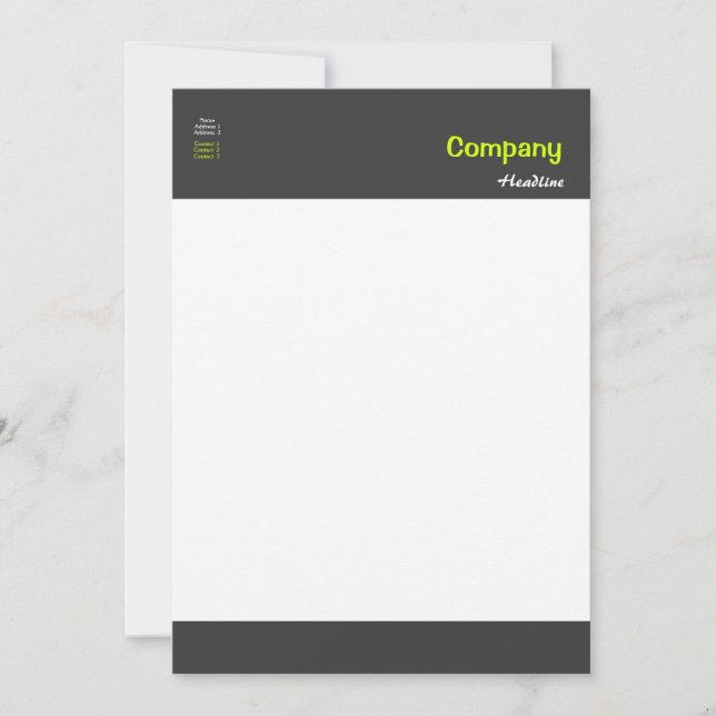 Professional Invitation (Front)