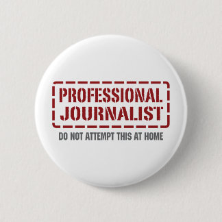 Professional Journalist Button