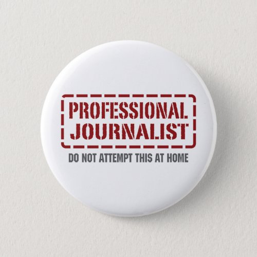 Professional Journalist Button