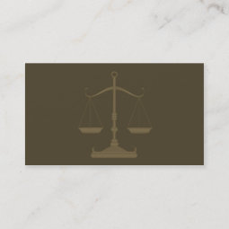 professional justice law student business card | Zazzle