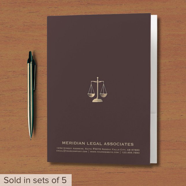 Professional Justice Scale Logo Folder (Creator Uploaded)