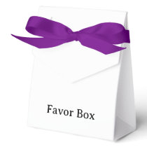 Professional Large Tent with Ribbon 4" x 2" x 5" Favor Boxes