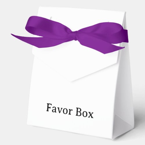 Professional Large Tent with Ribbon 4" x 2" x 5" Favor Boxes