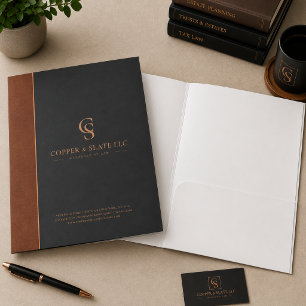 Professional Law Firm Presentation Folder