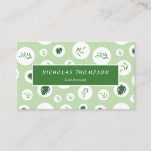 Professional Lawn and Tree Care Appointment Card