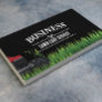 Professional Lawn Care & Landscaping Service Business Card