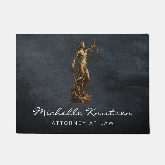 Professional Lawyer Attorney luxury  Doormat (Front)