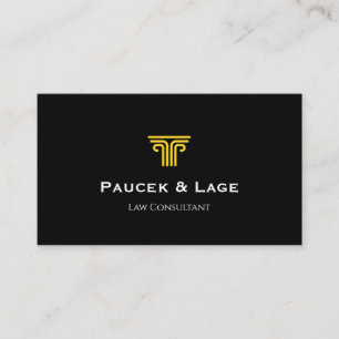 Professional Lawyer Business Card   Attorney 