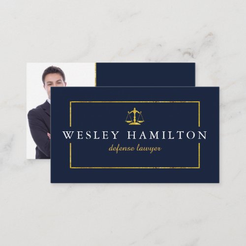 Professional Lawyer Business Card Template