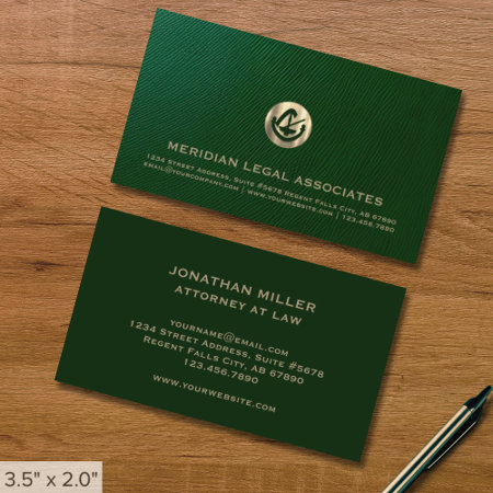 Professional Legal Business Card