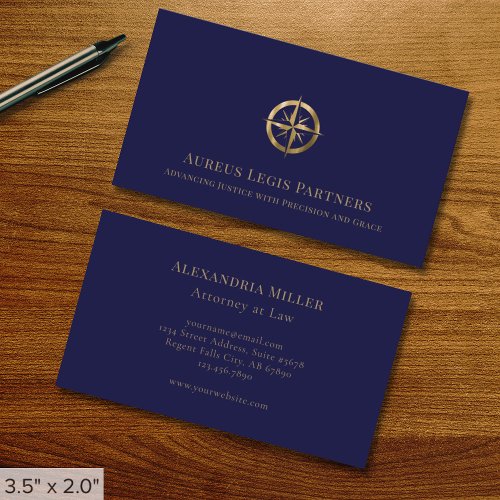 Professional Legal Business Card