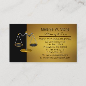Professional Legal Law Lawyer Scales Of Justice Business Card by hhbusiness at Zazzle