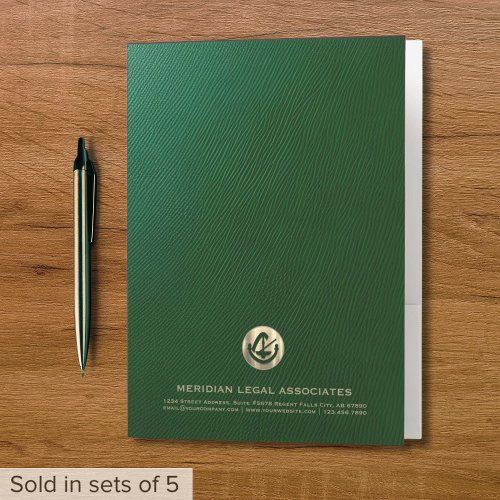 Professional Legal Pocket Folders